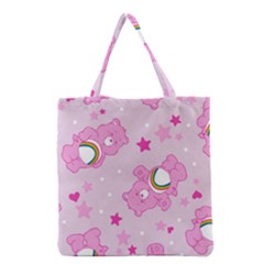 Cheer Bear Pink, Care, Care Bears, Cartoon Grocery Tote Bag