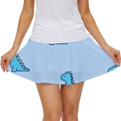 Dinosaur , Cute, Pastel, Women s Skort by kyorashop23