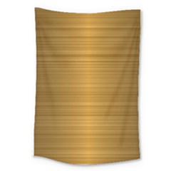 Gold, Desenho, Golden, Metal, Shiny, Large Tapestry