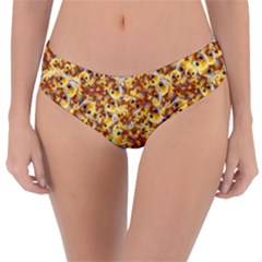 Whimsy Chickens Pattern (ai) Reversible Classic Bikini Bottoms