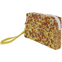 Whimsy Chickens Pattern (ai) Wristlet Pouch Bag (small)