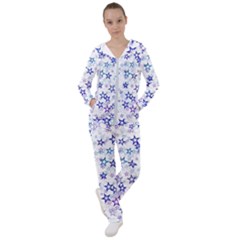 Christmas Stars Background Women s Tracksuit