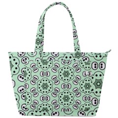 Texture Dots Pattern Back Pocket Shoulder Bag 