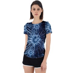 Neurons Brain Cells Structure Back Cut Out Sport T-shirt