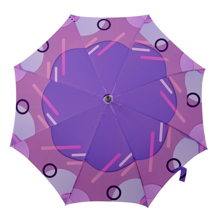 Colorful Labstract Wallpaper Theme Hook Handle Umbrellas (Medium)