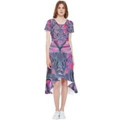 Alien Architecture Ii High Low Boho Dress