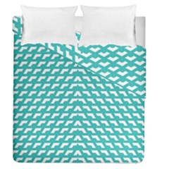 Background Pattern Colored Duvet Cover Double Side (queen Size)