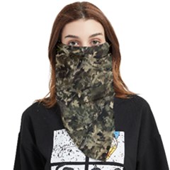 Camouflage Army Survival Uniform Face Covering Bandana (triangle)