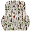 Bottle Chic Print Patterns Car Seat Back Cushion  View1