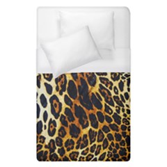 Leopard Skin Texture, Macro, Brown Duvet Cover (single Size)