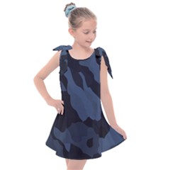 Purple Camo Kids  Tie Up Tunic Dress by kyorashop23