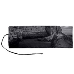 Timeless Shores, Las Grutas Beach, Rio Negro, Argentina Roll Up Canvas Pencil Holder (m)