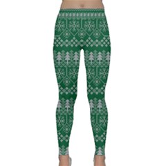 Christmas Knit Digital Classic Yoga Leggings