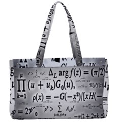 Math Formula Canvas Work Bag