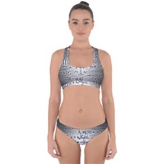 Math Formula Cross Back Hipster Bikini Set