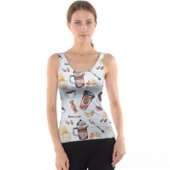 Coffee Mania Caffeine Women s Basic Tank Top