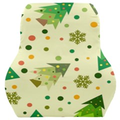 Christmas Pattern Background Seamless Car Seat Back Cushion 