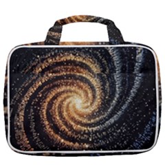 Galaxy Background Star Travel Toiletry Bag With Hanging Hook