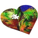 Splash Wooden Puzzle Heart View3