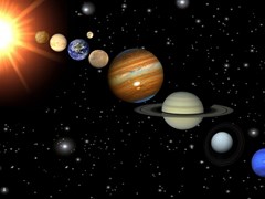 outer space planets solar system