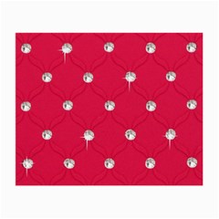 Red Diamond Bling  Glasses Cleaning Cloth by artattack4all