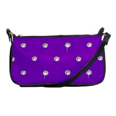 Royal Purple Sparkle Bling Evening Bag