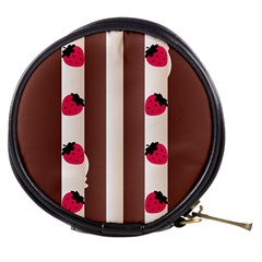 Choco Strawberry Cream Cake Mini Makeup Bag by strawberrymilk