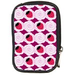 Cake Top Grape Compact Camera Leather Case Front