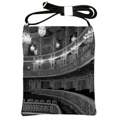 Vintage France Palace Versailles Opera House Cross Shoulder Sling Bag by Vintagephotos
