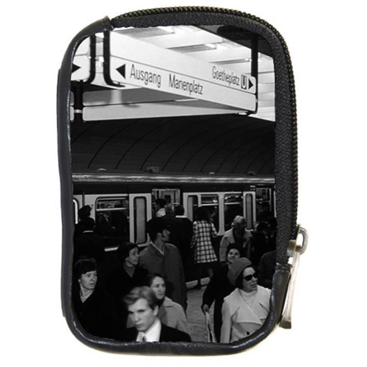 Vintage Germany Munich Underground Station Marienplatz Digital Camera Case