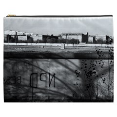 Vintage Germany Berlin Wall 1970 Cosmetic Bag (xxxl) by Vintagephotos