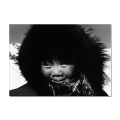 Vintage Usa Alaska Eskimo Child 1970 10 Pack A4 Sticker