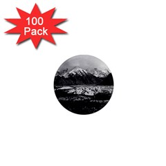 Vintage Usa Alaska Matanuska Clacier 1970 100 Pack Mini Magnet (round) by Vintagephotos