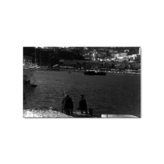 Vintage Principality Of Monaco The Port Of Monaco 1970 Sticker (rectangle) by Vintagephotos