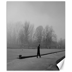 Foggy Morning, Oxford 8  X 10  Unframed Canvas Print