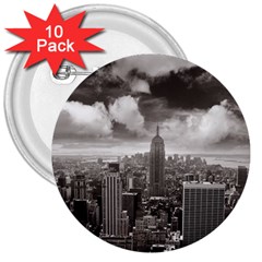 New York, Usa 10 Pack Large Button (round)