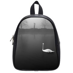 Swan Small School Backpack by artposters