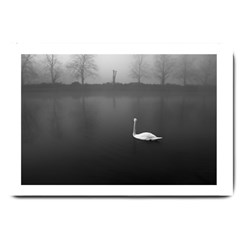 Swan Large Door Mat by artposters