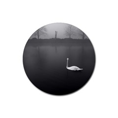 Swan 4 Pack Rubber Drinks Coaster (round) by artposters