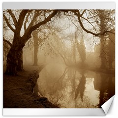 Misty Morning 20  X 20  Unframed Canvas Print