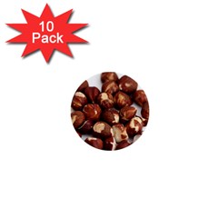 Hazelnuts 1  Mini Button (10 Pack) by hlehnerer