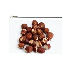 Hazelnuts Cosmetic Bag (large) by hlehnerer