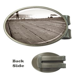 Laguna Beach Walk Money Clip (oval) by hlehnerer