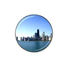 Chicago Skyline Golf Ball Marker 4 Pack (for Hat Clip)