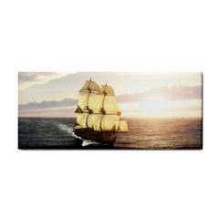 French Warship Hand Towel