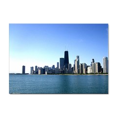 Chicago Skyline A4 Sticker 10 Pack by canvasngiftshop