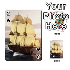 French Warship Playing Cards 54 Designs
