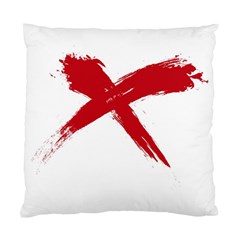 Red X Cushion Case (two Sides)