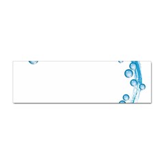 Water Swirl Bumper Sticker 10 Pack by magann