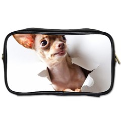 Chihuahua Travel Toiletry Bag (one Side) by cutepetshop